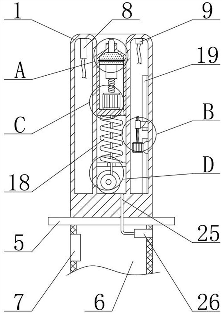 A test-tube baby transfer device and embryo transfer method