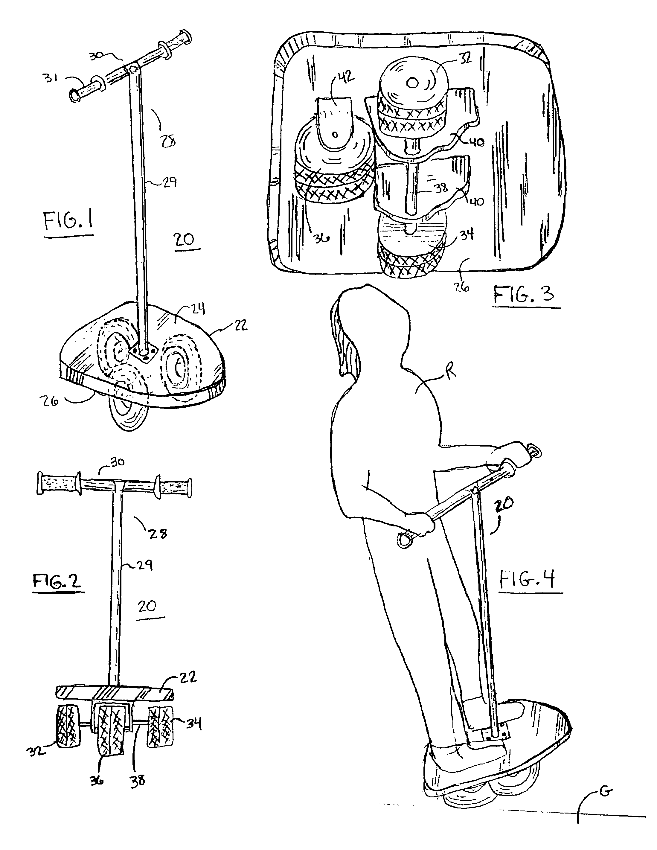 Recreational wheelie vehicle