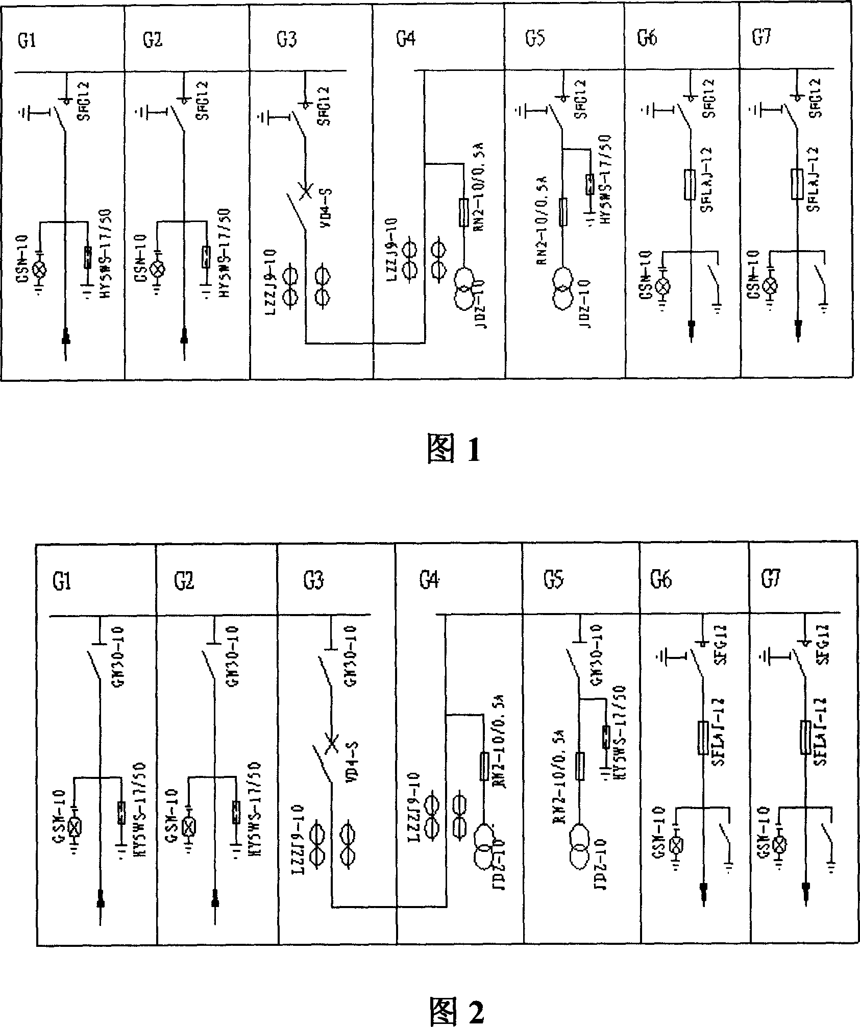 Mounting structure for isolating switch in medium voltage switch cabinet