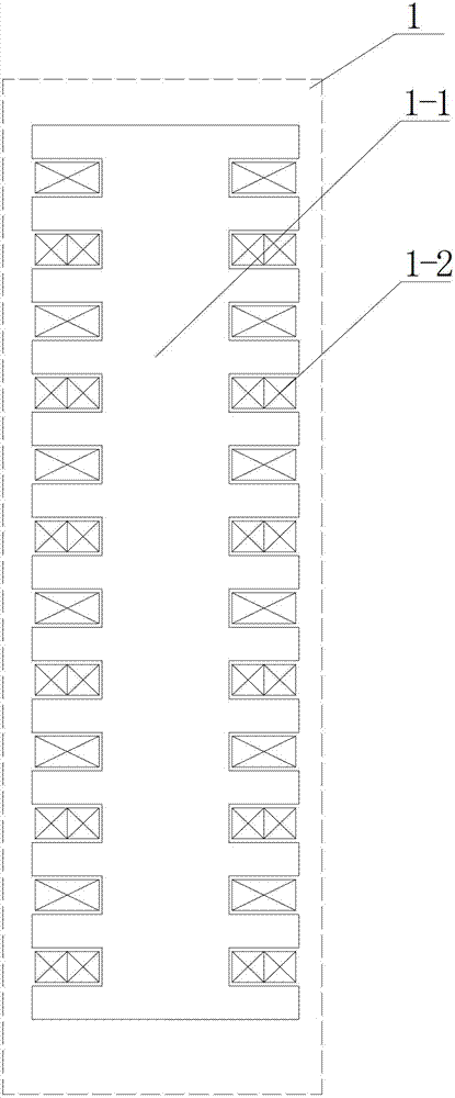 Integer-slot bilayer ring-winding linear electric motor