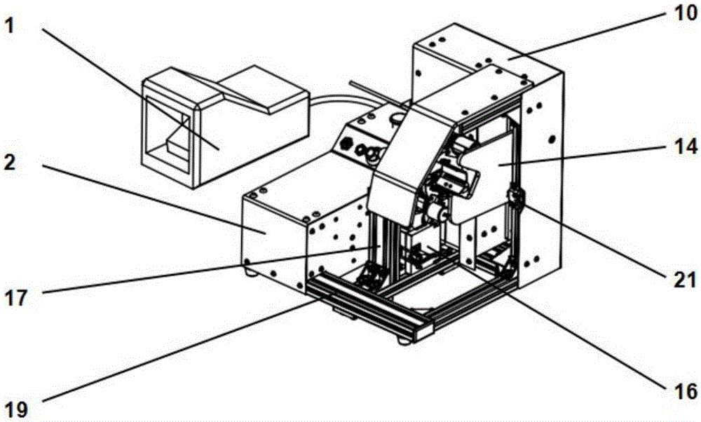 Combined type glue coating machine and use method thereof