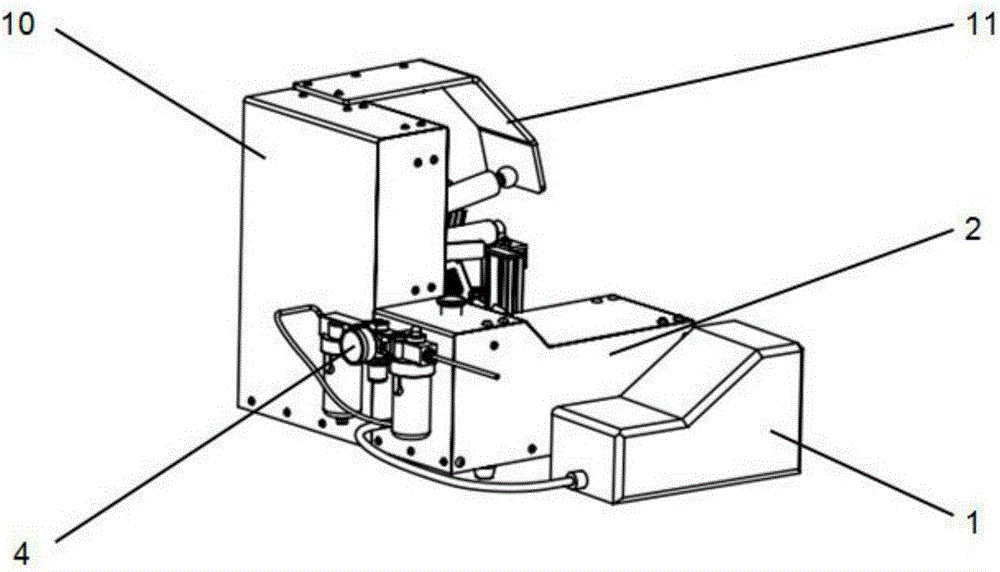 Combined type glue coating machine and use method thereof