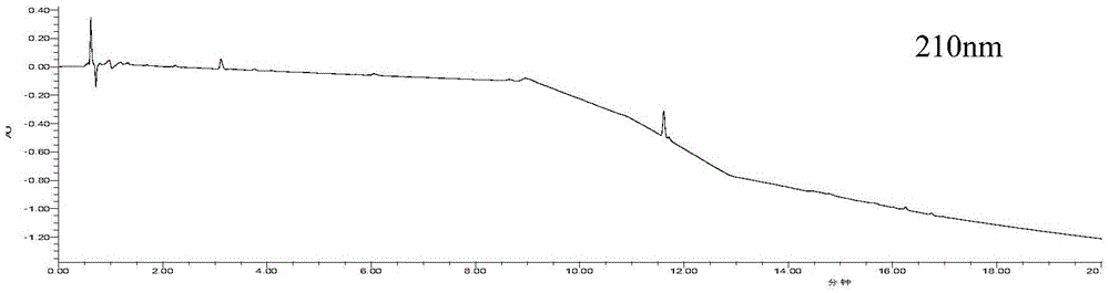 Detection method of fingerprint spectrums of sugar-free strong pipa syrup