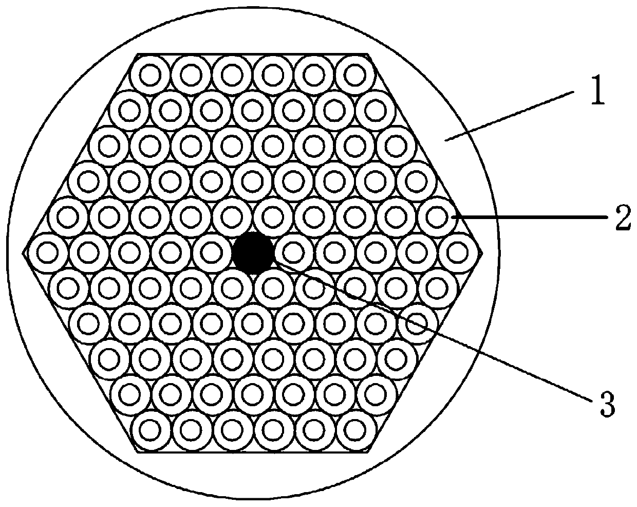 A kind of preparation method of chalcogenide glass photonic crystal optical fiber preform rod