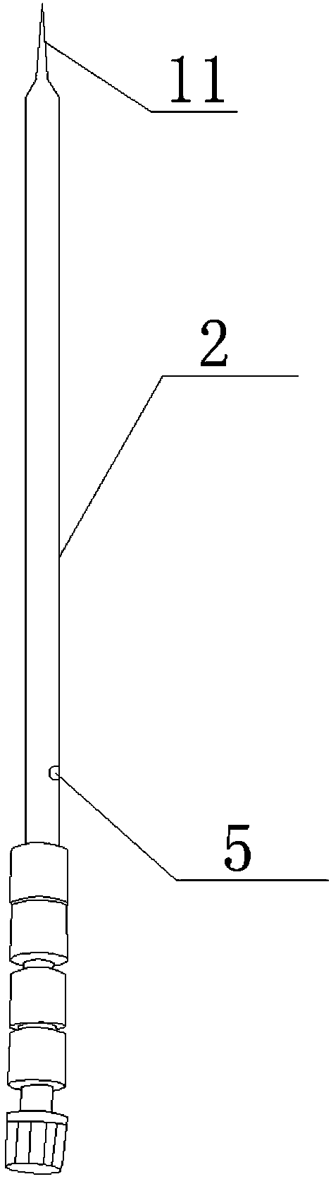 Atraumatic puncture catheter and closure device