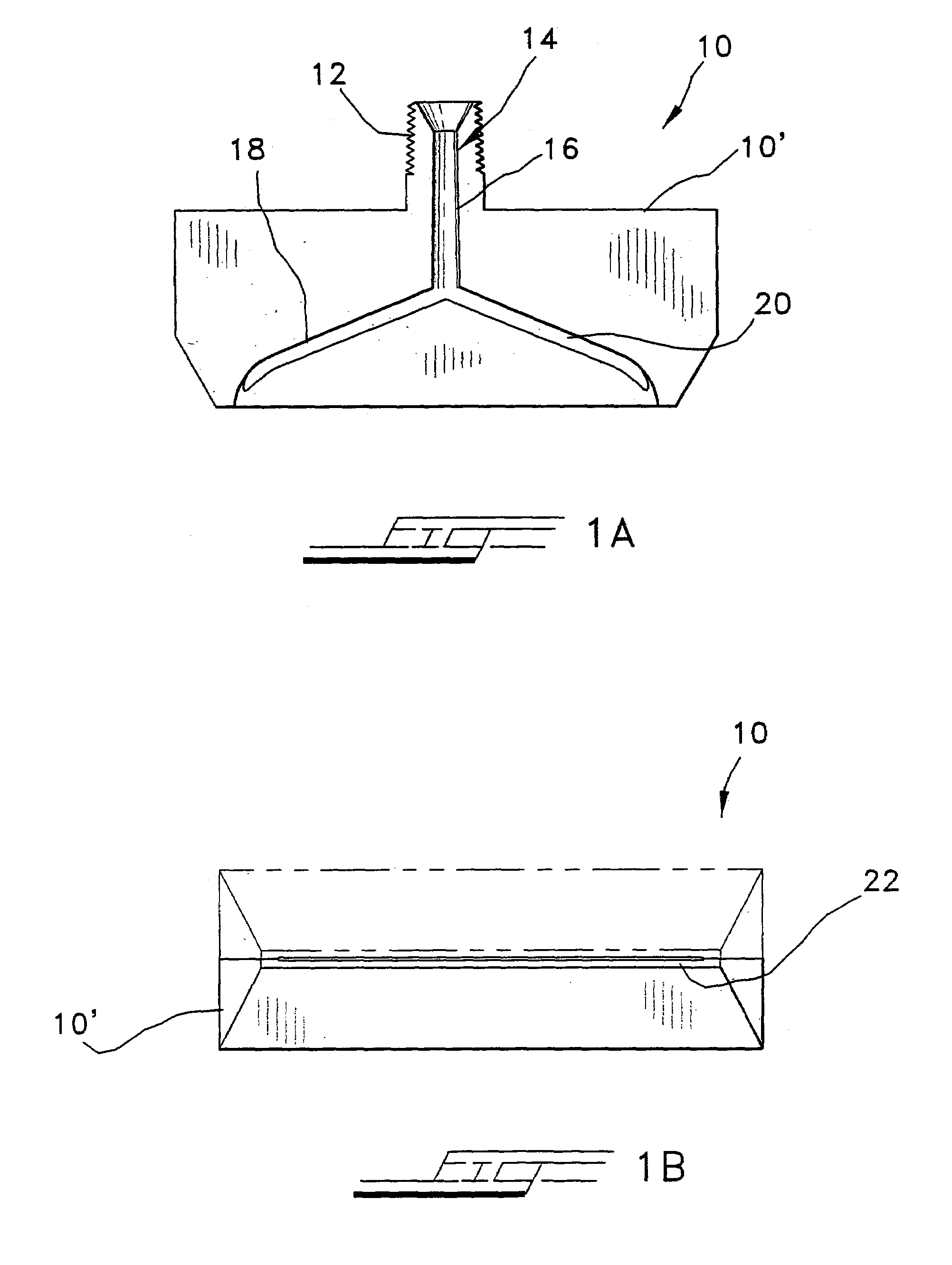 Nozzle for use in rotational casting apparatus
