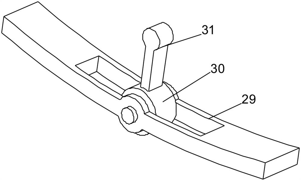 A multi-point contact spinal rehabilitation nursing device