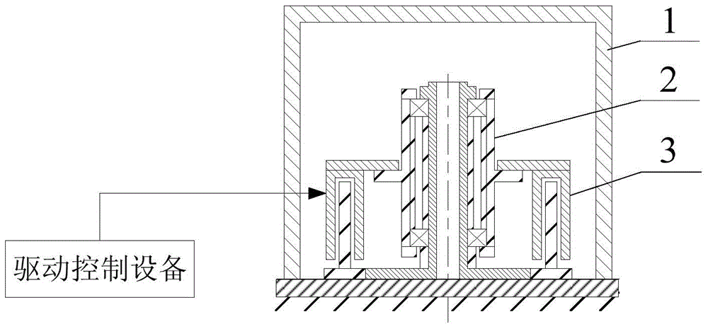 Comprehensive judging method for fault of space movable part shafting