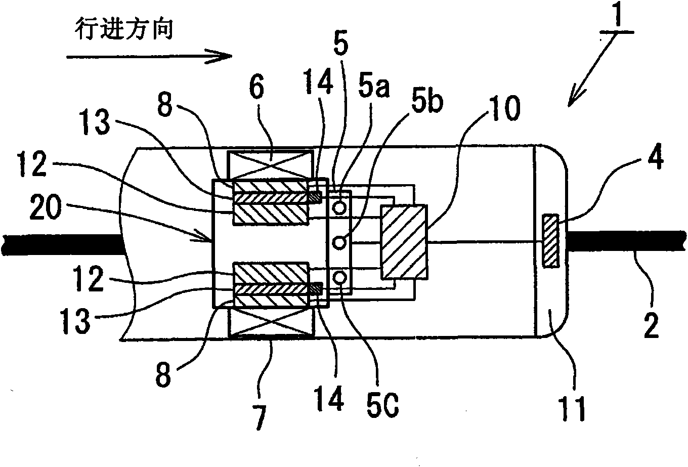 Self-propelled transportation vehicle and stop control method for the same