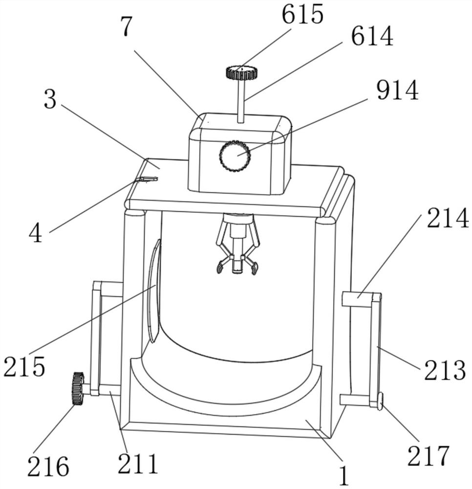 Pressure nursing device for interventional department