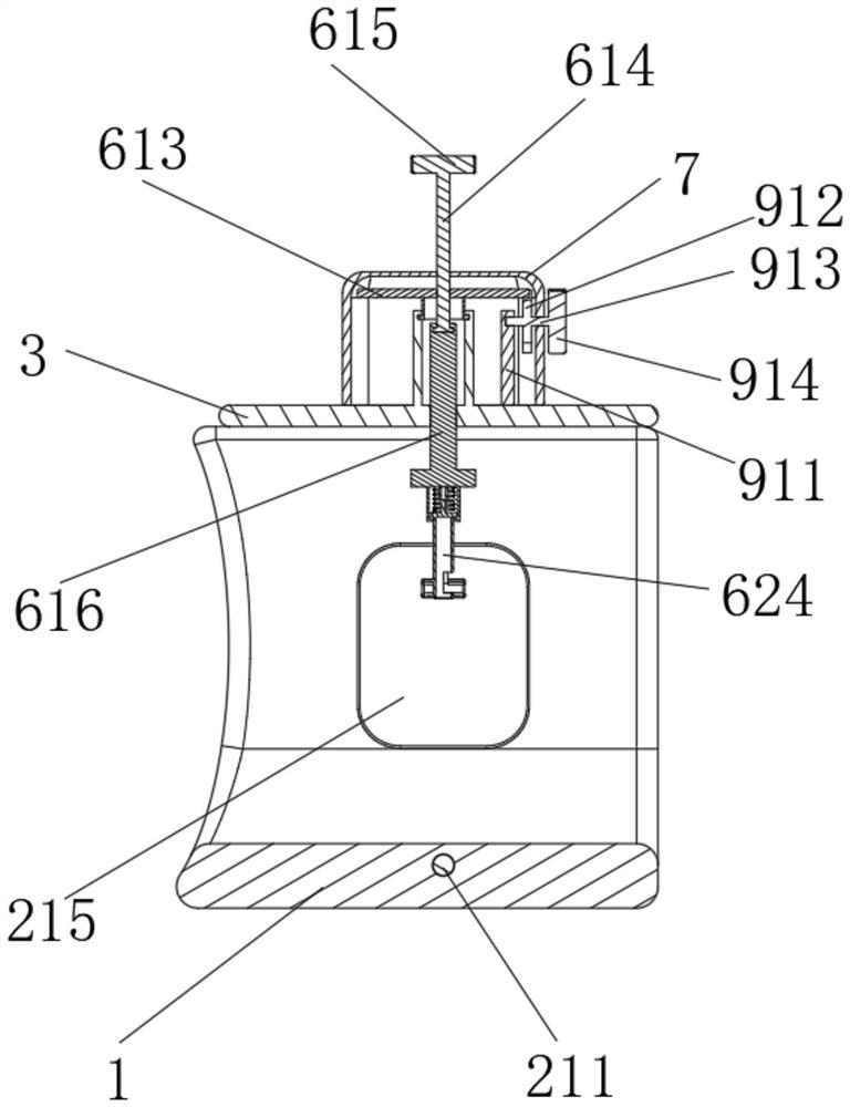 Pressure nursing device for interventional department