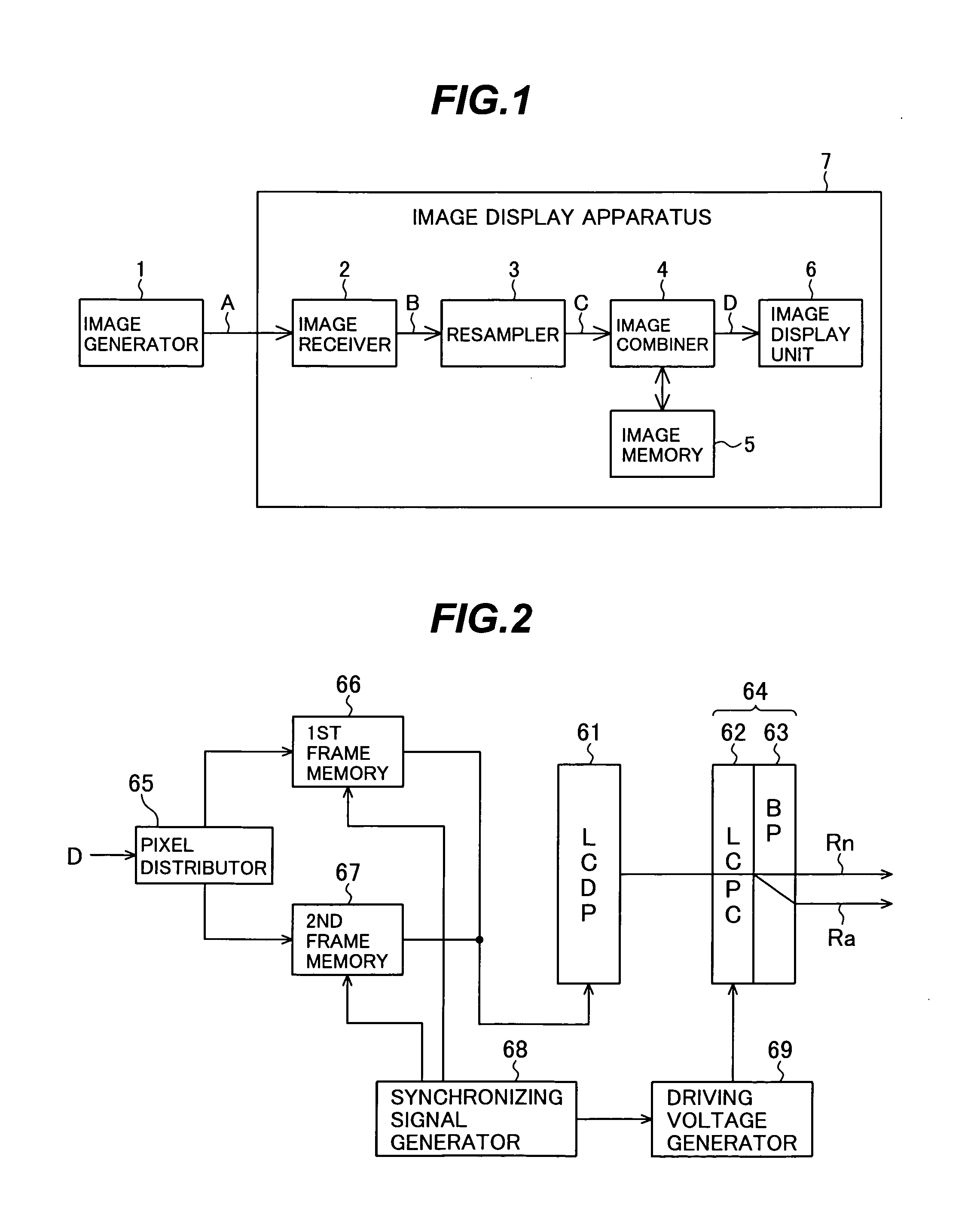 Image display apparatus and method, and image generating apparatus and method