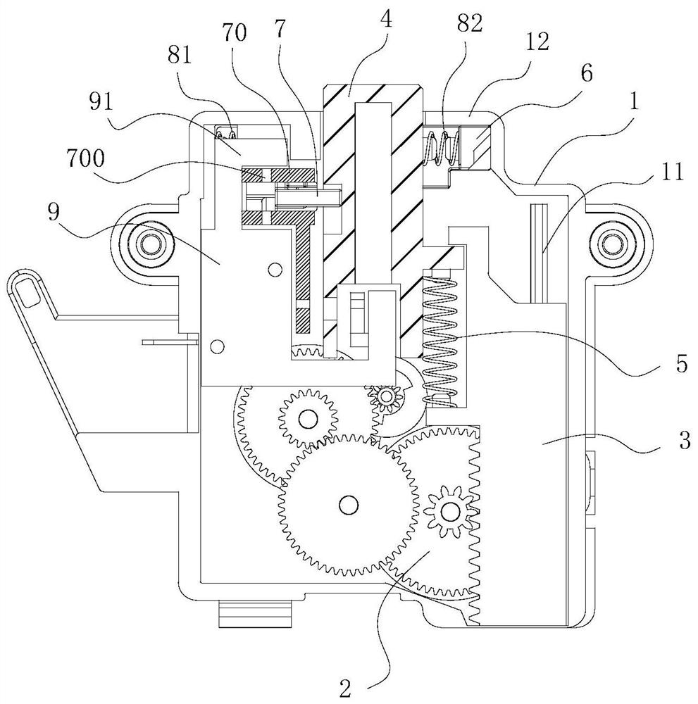 Positioning lock device