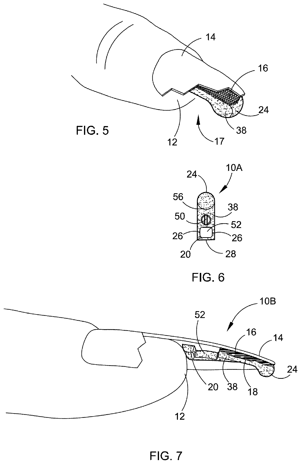 Fingernail attachable capacitive stylus