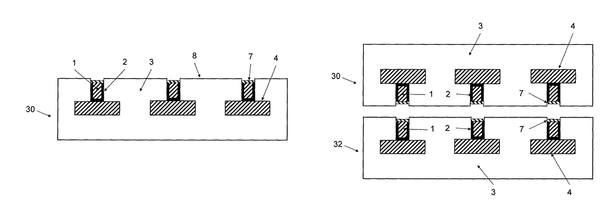 Conductive barrier direct hybrid bonding