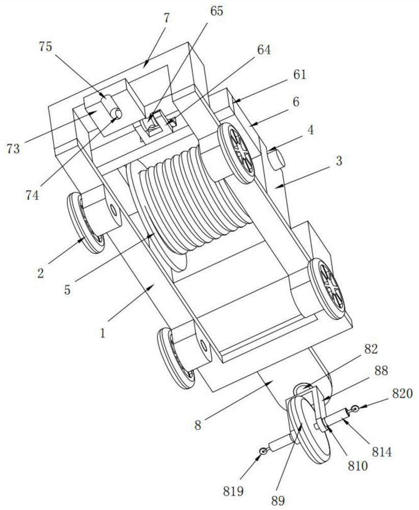 Peristaltic communication cable pay-off equipment