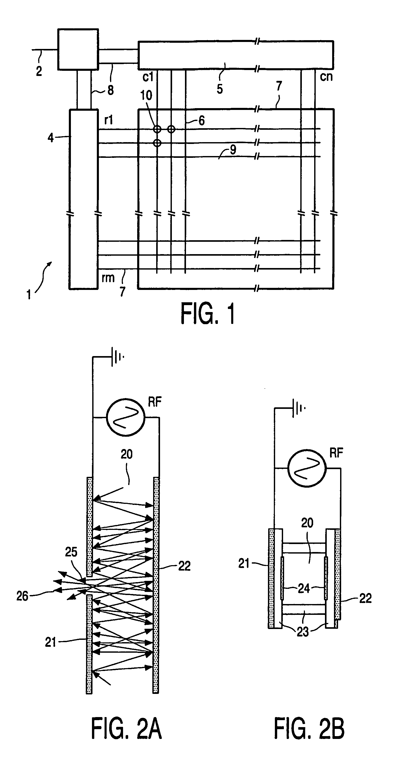 Matrix display device