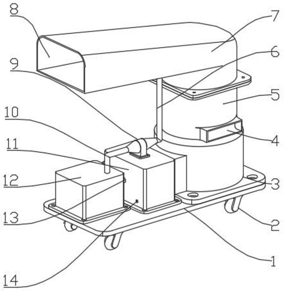 Efficient environment-friendly straw processing granulator