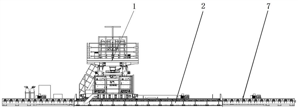 Online automatic welding equipment and welding operation method for a small group of stand-alone robots