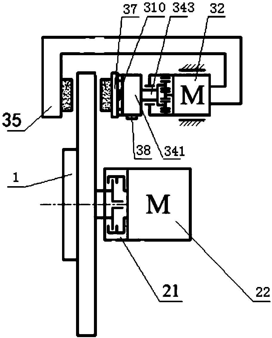 Wheel-side self-powered brake actuators for automotive electromechanical brake systems