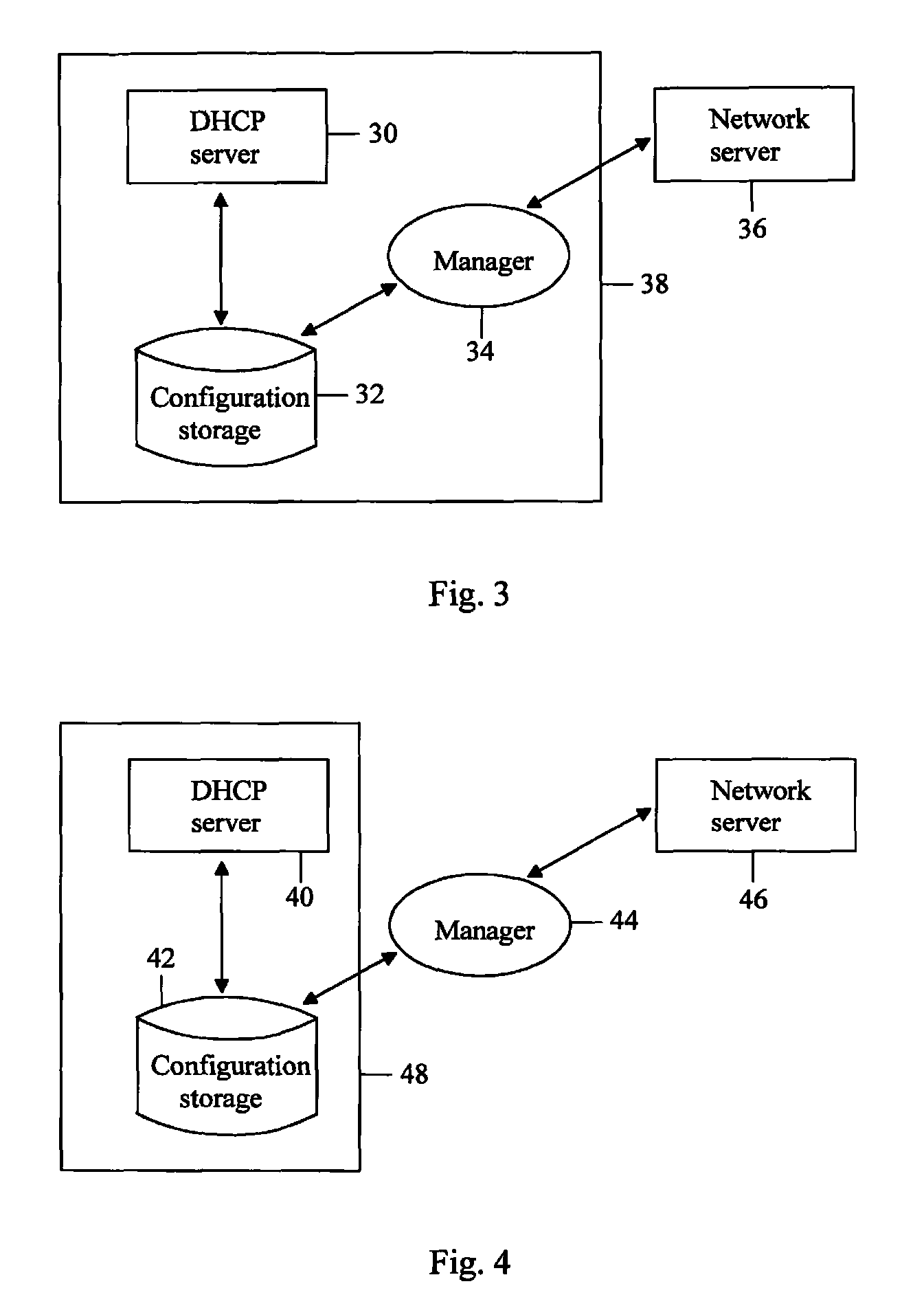 System, network entities and computer programs for configuration management of a dynamic host configuration protocol framework