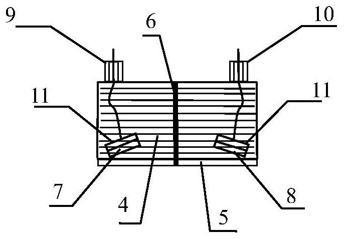 Ultrasonic guided wave detection method for bonding strength of coating