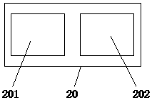 Teaching book storage box with damp-proof function