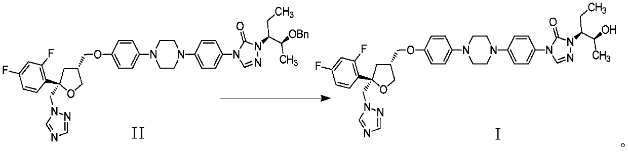 Preparation method of Noxafil