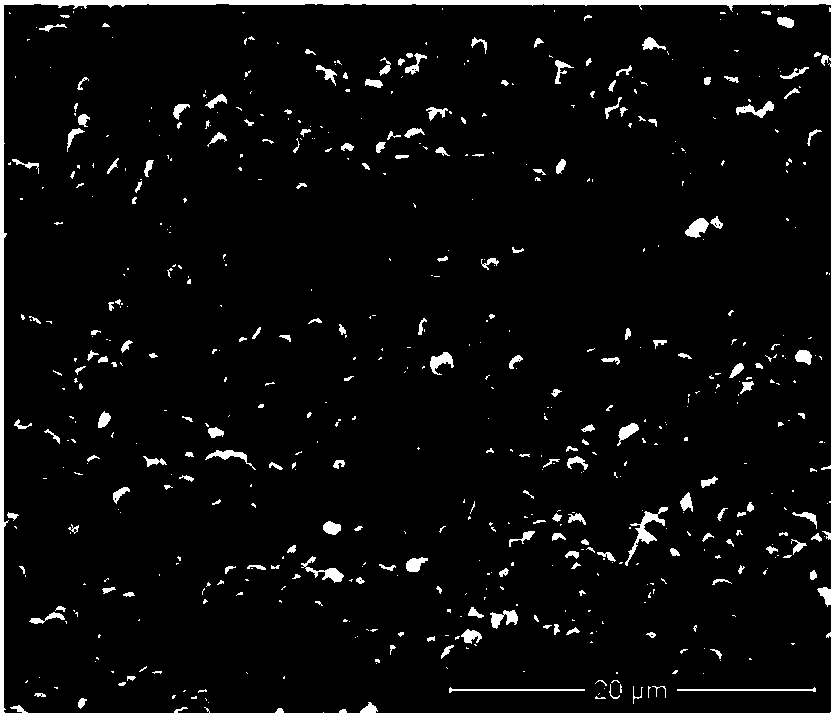 Hexagonal ferrite material with high anisotropy and low ferromagnetic resonance line width and preparation method