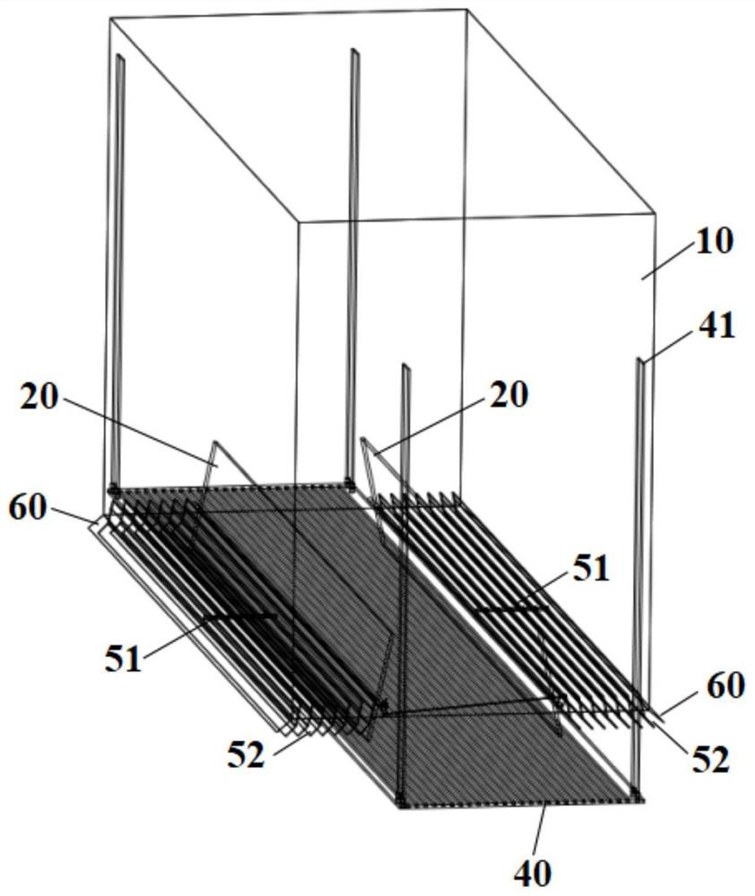 Directional air supply device for textile air conditioner