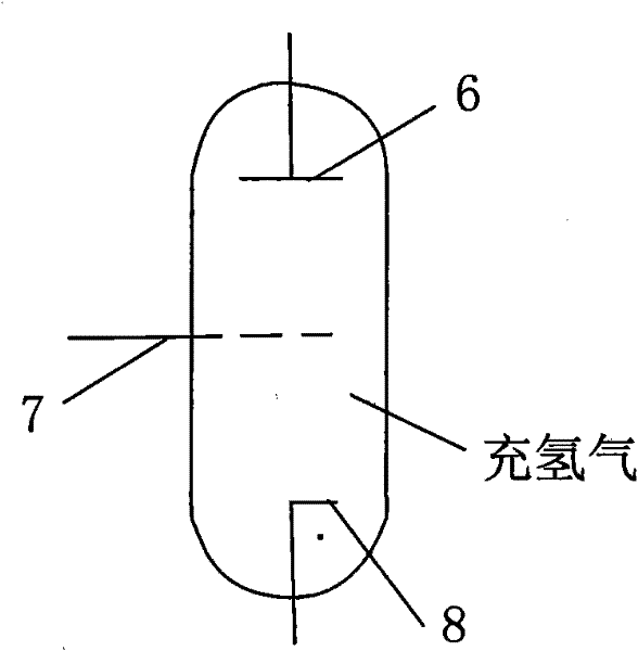 RF external triggering gaseous discharging switch