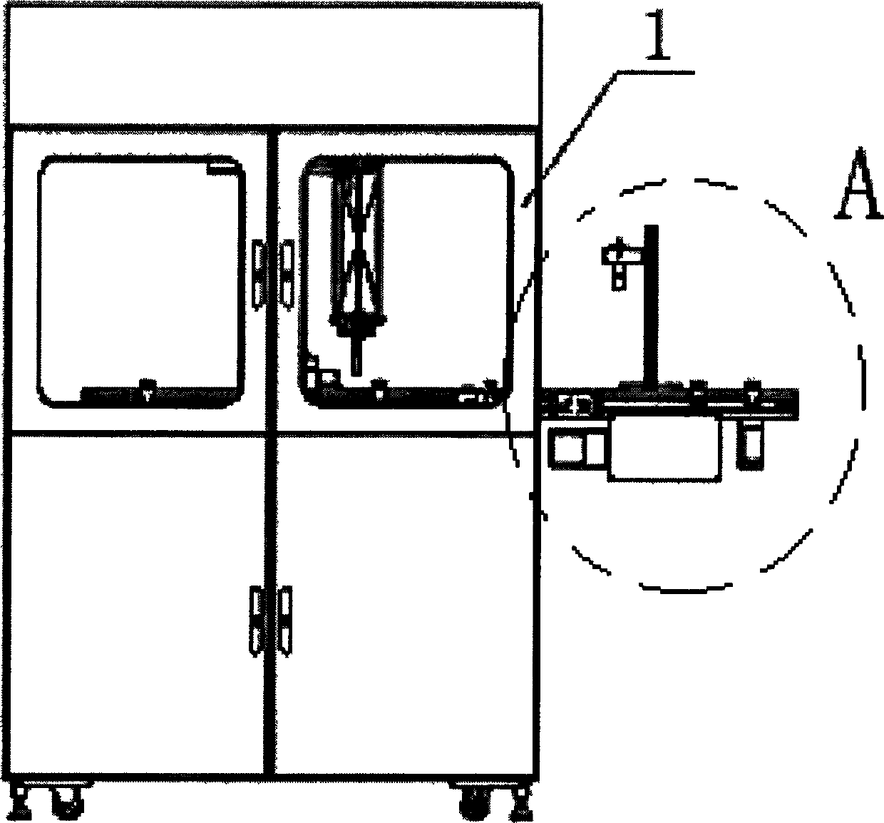 Machine vision parallel sorting robot