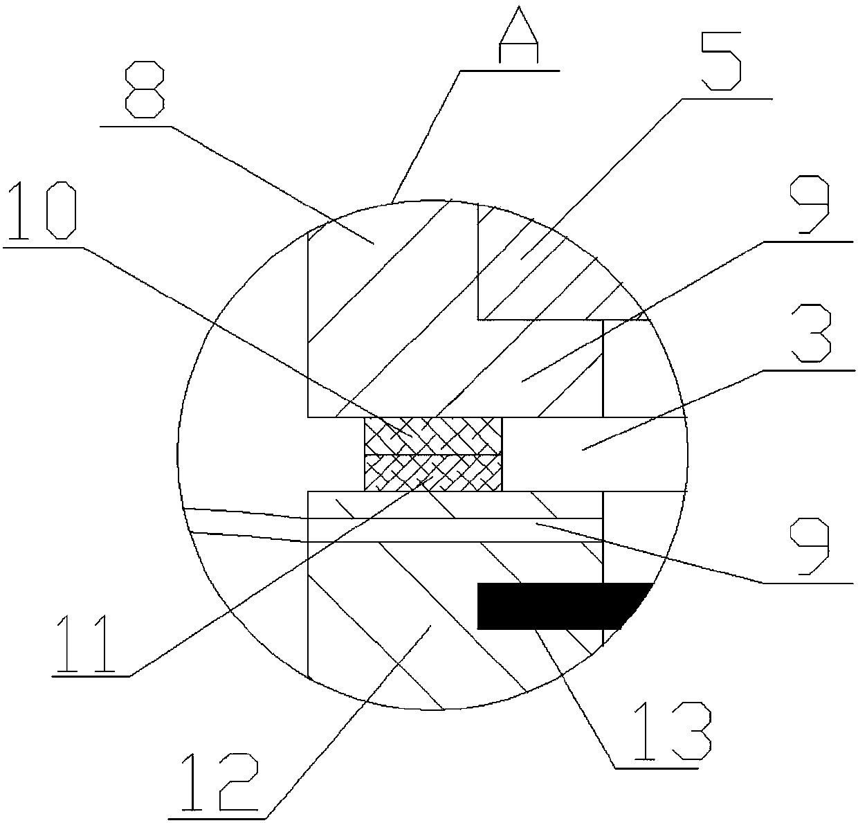 Vacuum exposure device for exposure machine