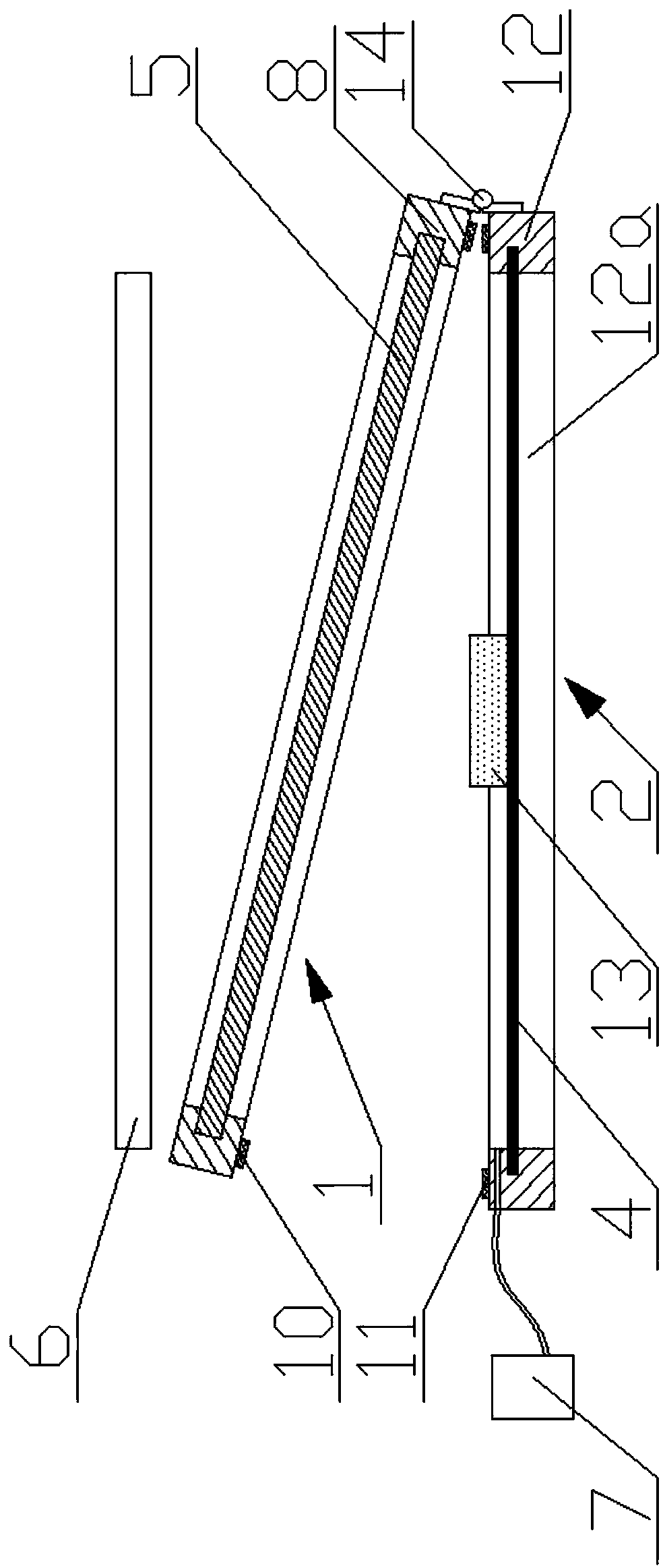 Vacuum exposure device for exposure machine