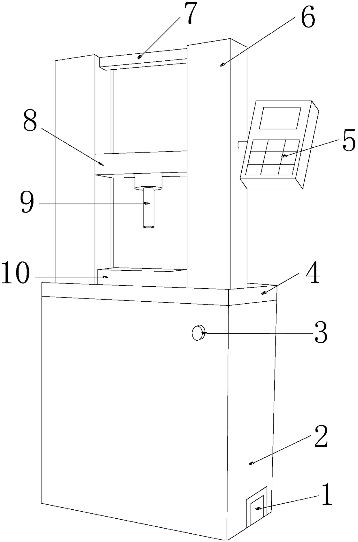 Propulsion integrated rubber plastic ball production clamp device