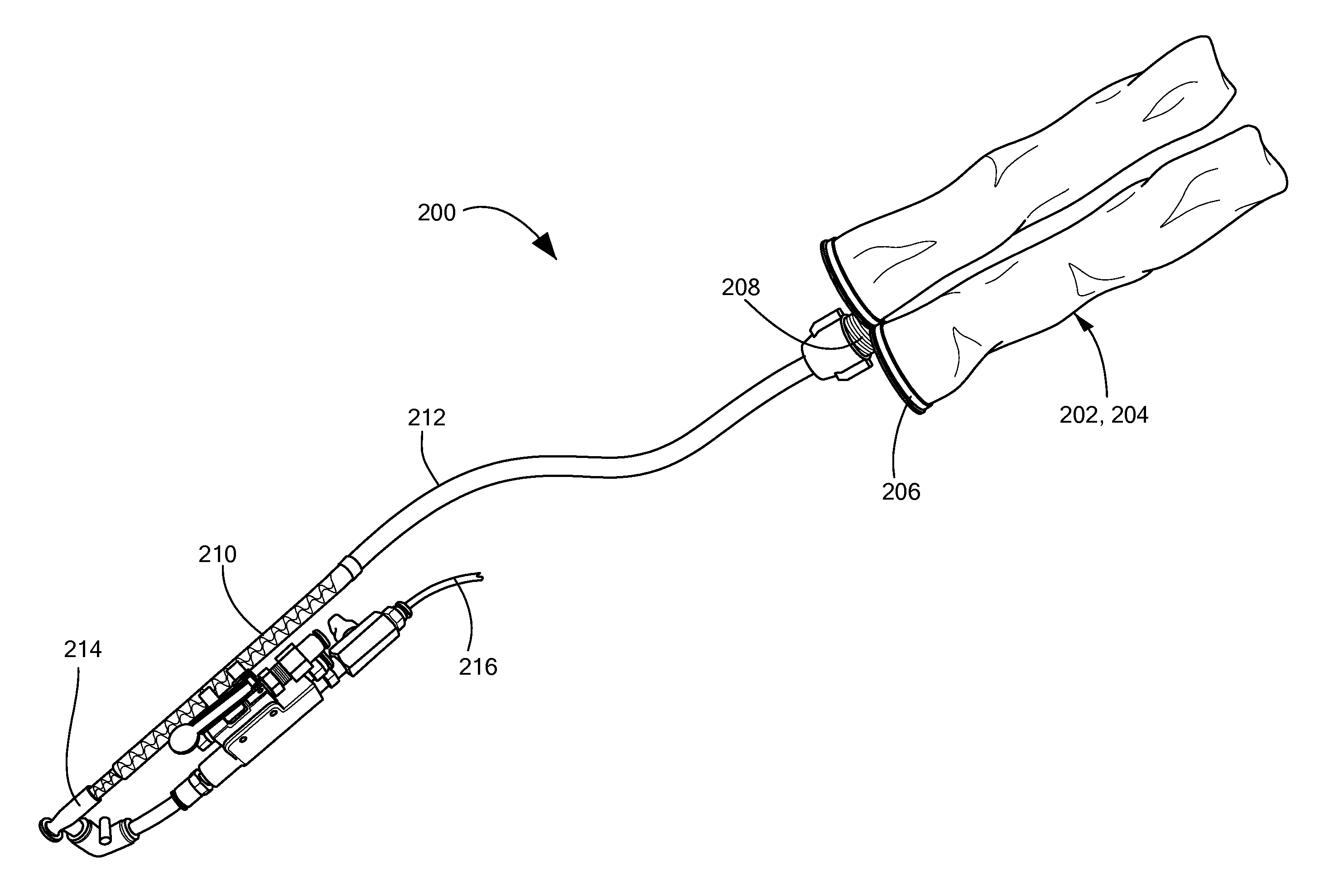 Component delivery system utilizing film bags