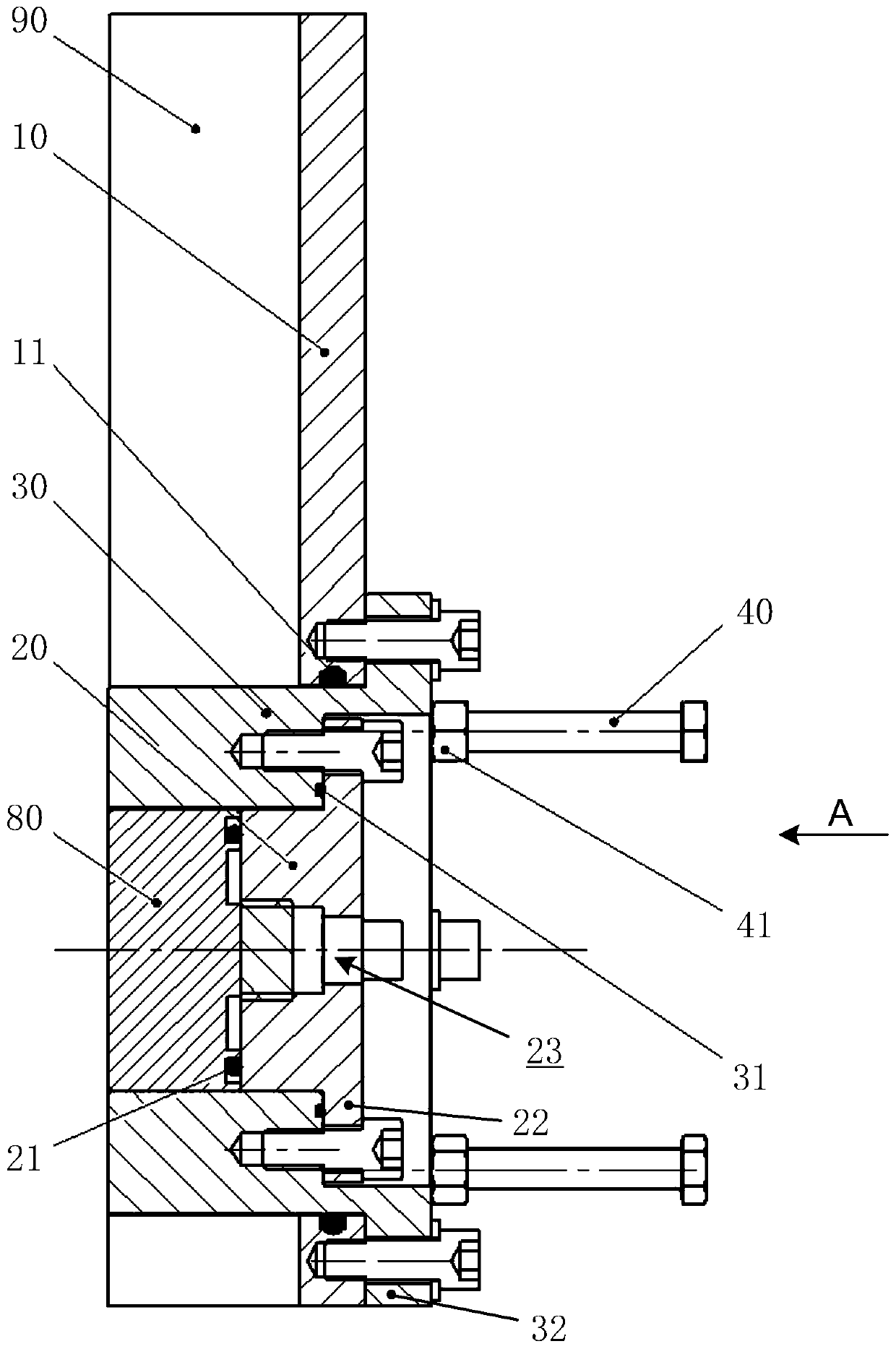 Earth pressure sensor safety replacement device