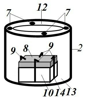 Device and method for preparing electrochemical corrosive sample