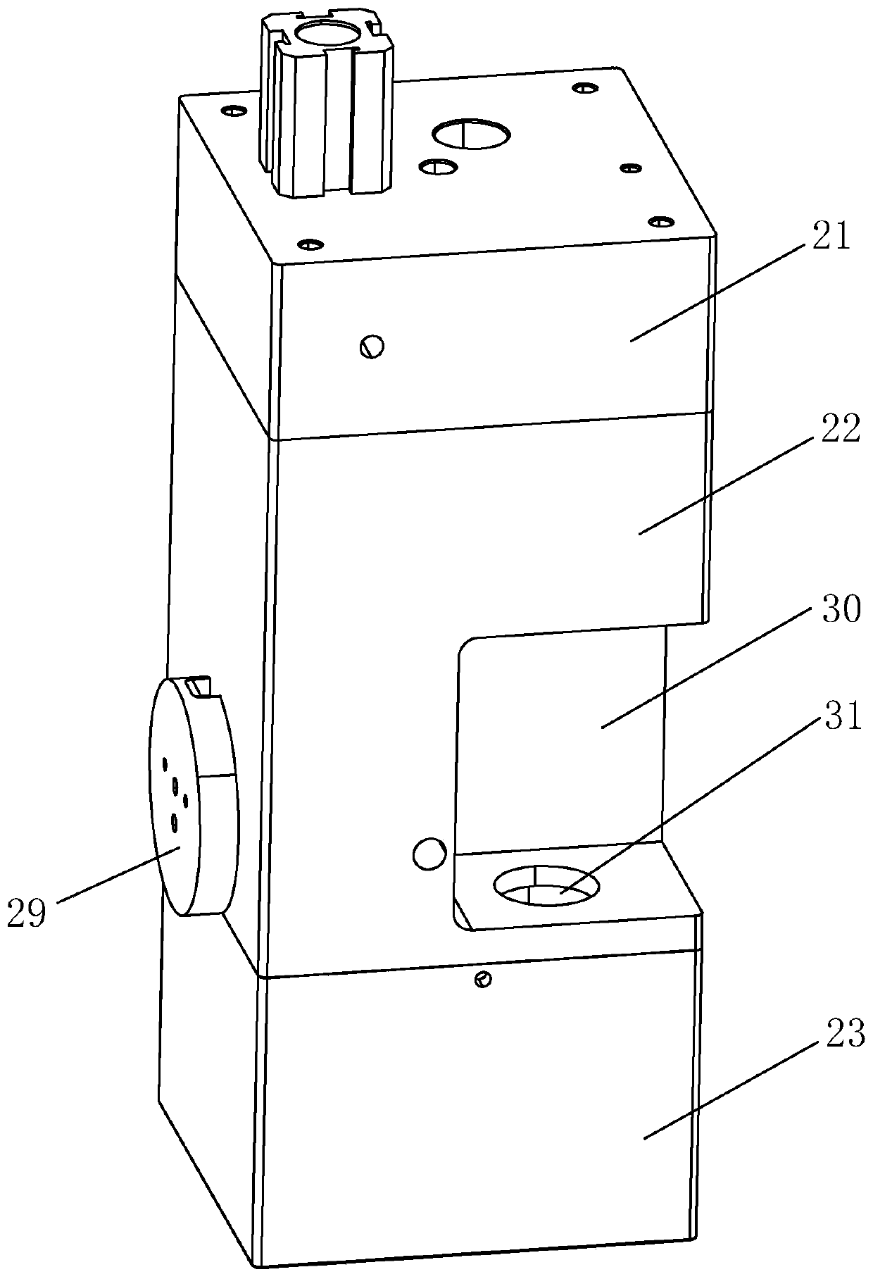 Ink viscosity detection device