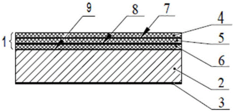 Shelter slab with radar stealth and bulletproof functions and preparation method thereof