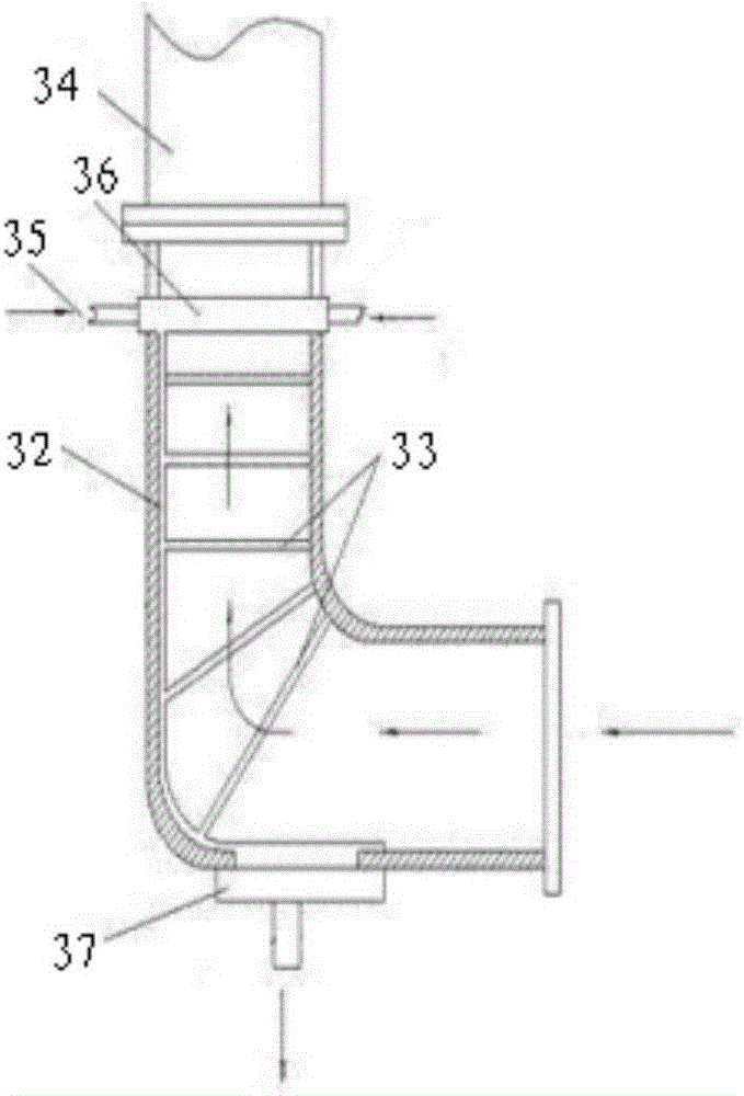 Air cooling unit steam turbine waste heat using system and method