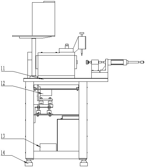 Automatic deep-groove-ball-bearing wear life testing machine