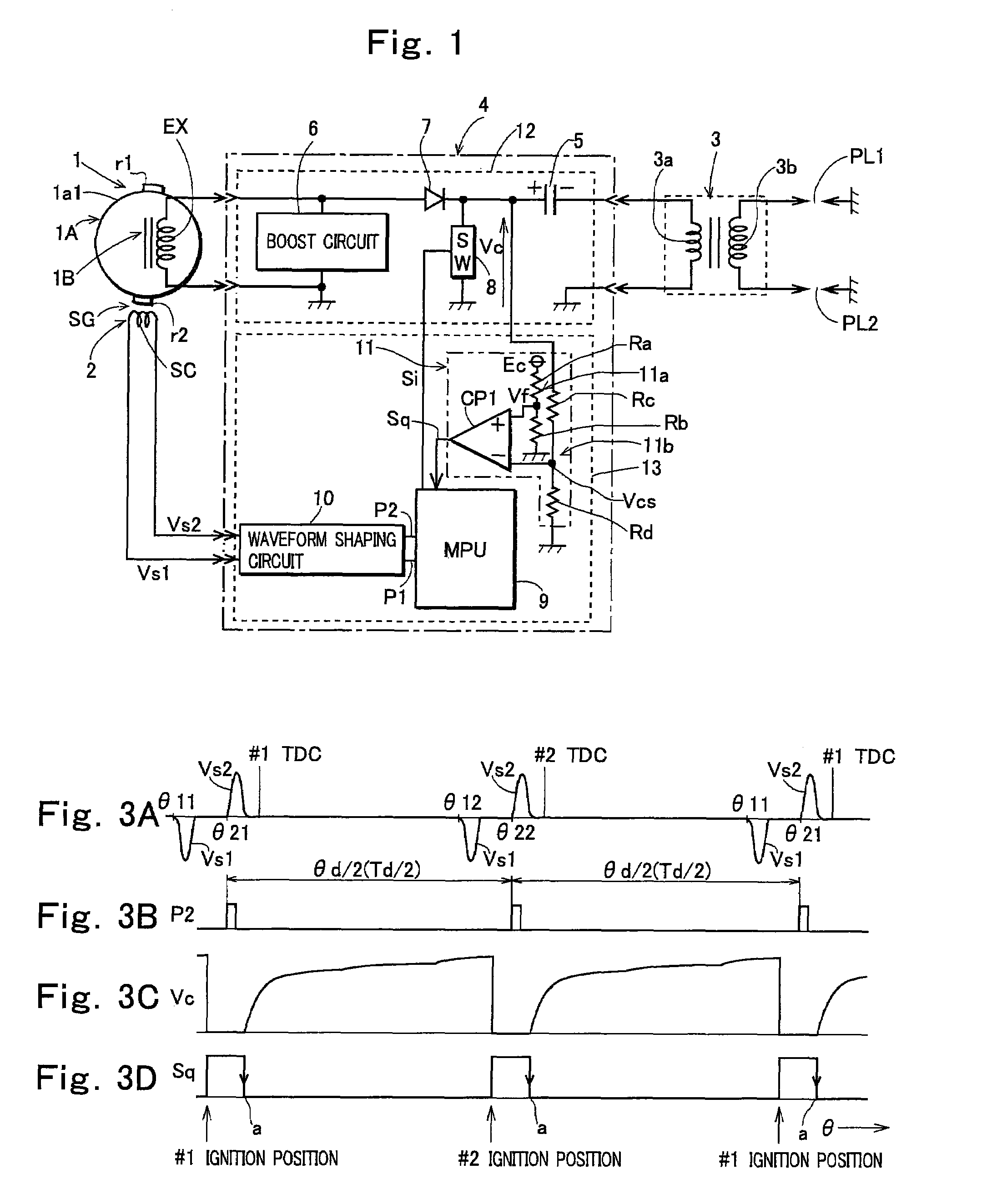 Diagnosis device of capacitor discharge ignition device for engine