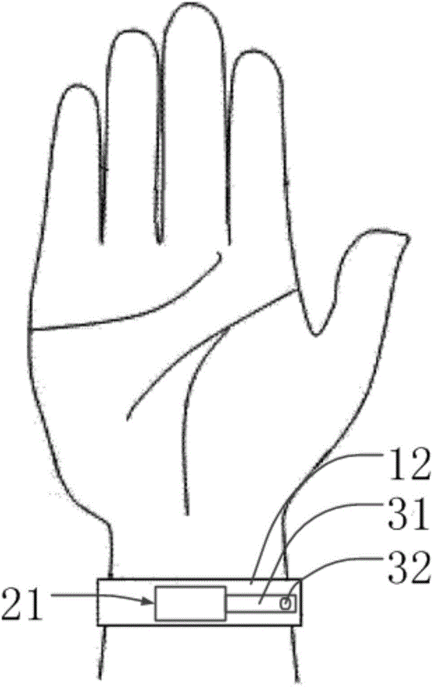 Intelligent wearable equipment with function of communication, and application method therefor