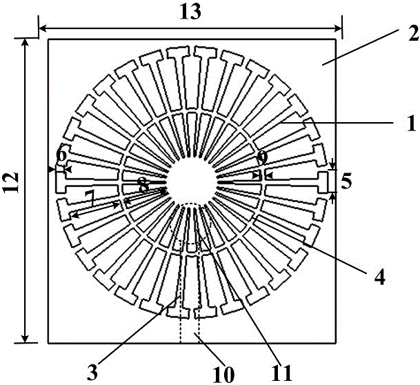 Surface plasmon meta-material based multi-frequency high-gain electric small antenna and array