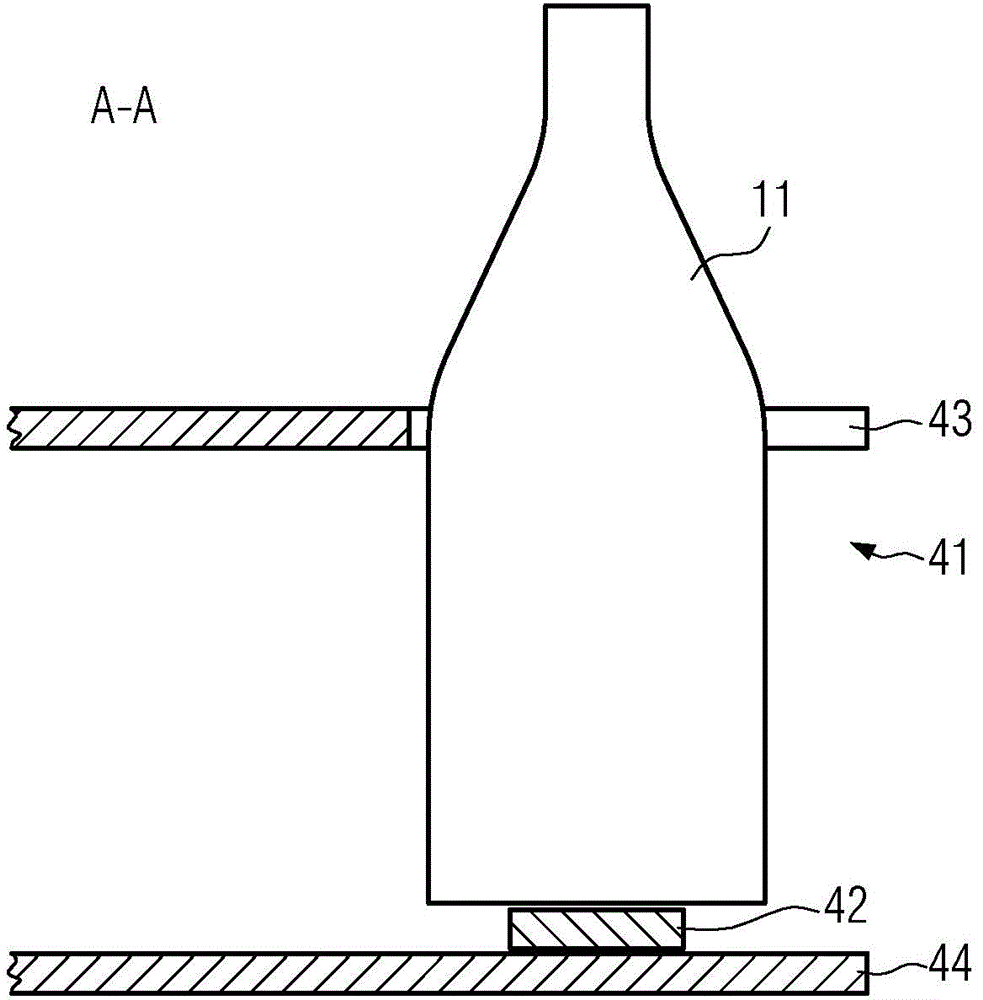 Device and method for filling container