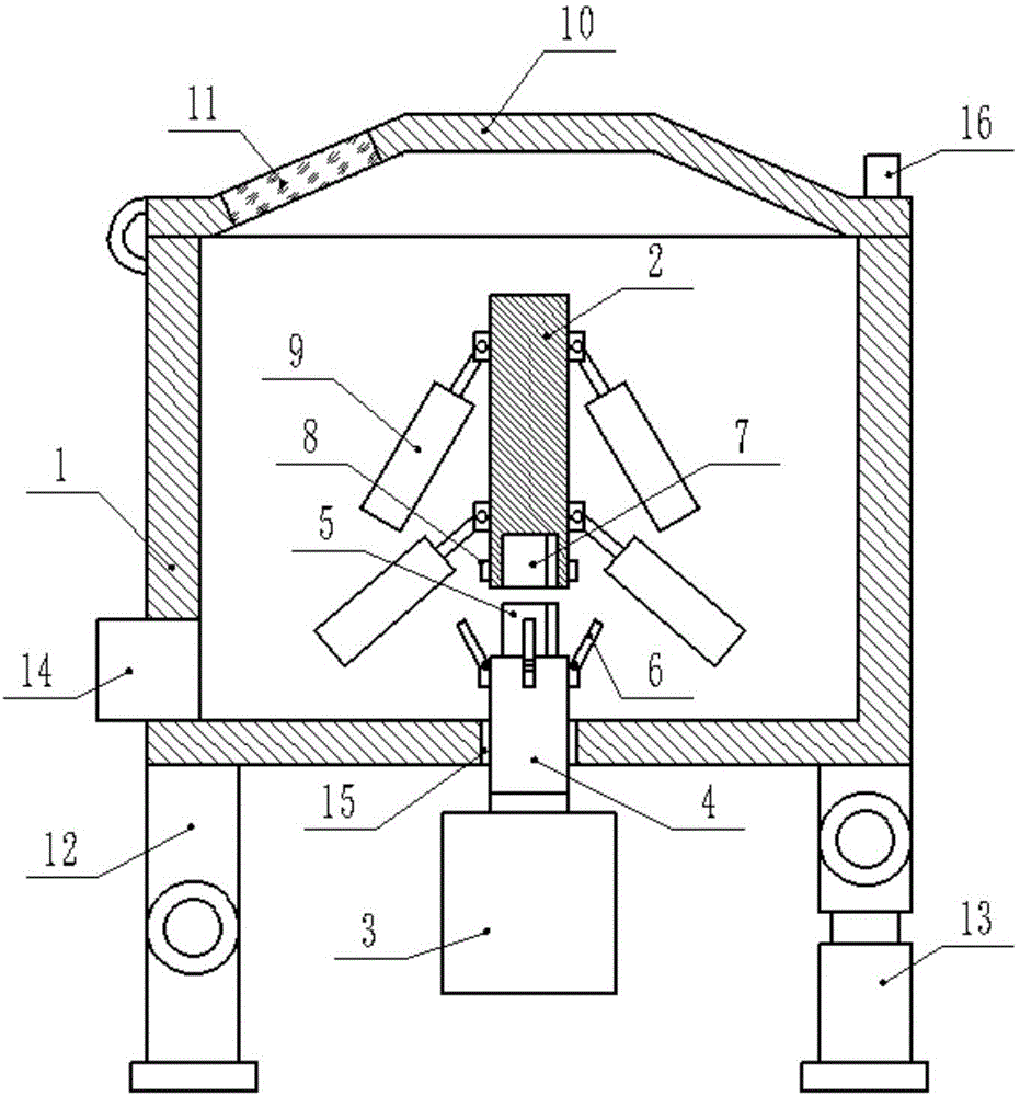 Separable conveniently-washed mixer