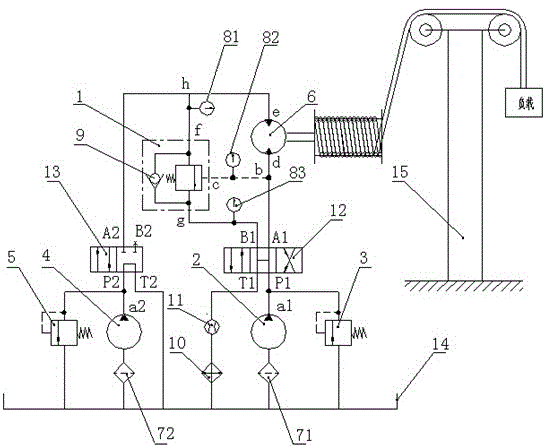 A kind of balance valve transient test device and transient test method