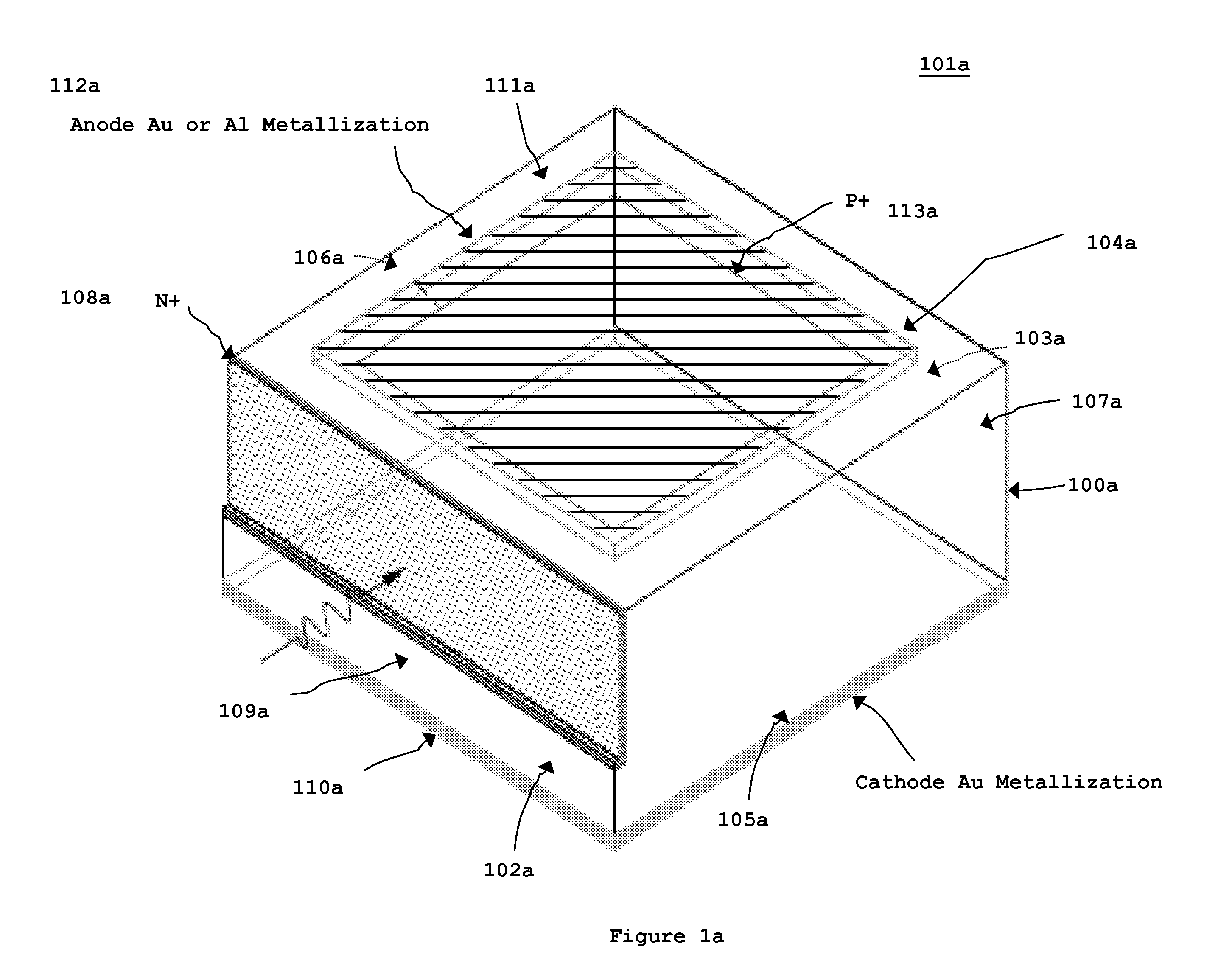 Edge illuminated photodiodes