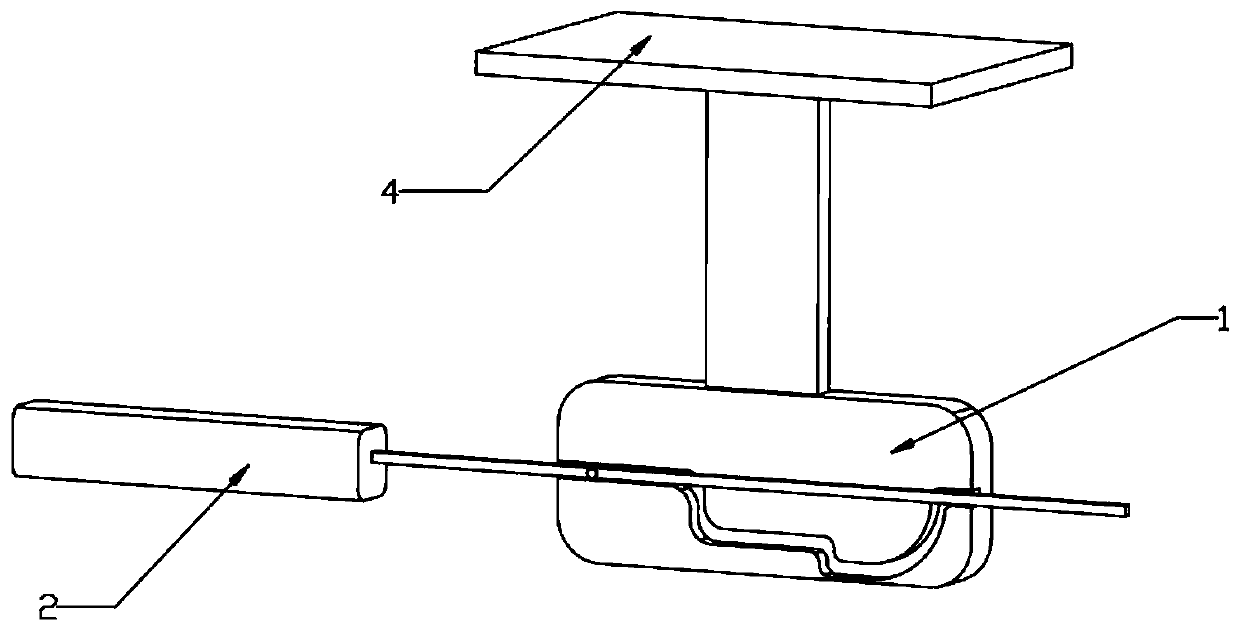 Auxiliary pressing device for rigid-flex board